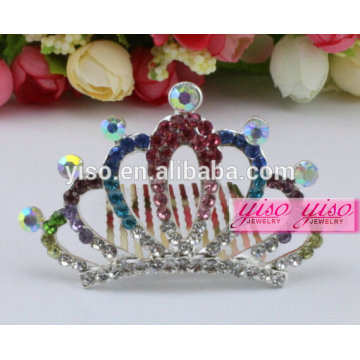 Princesa Real diamante barato tiaras nupcial